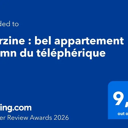 Apartament : Bel A 5 Mn Du Telepherique